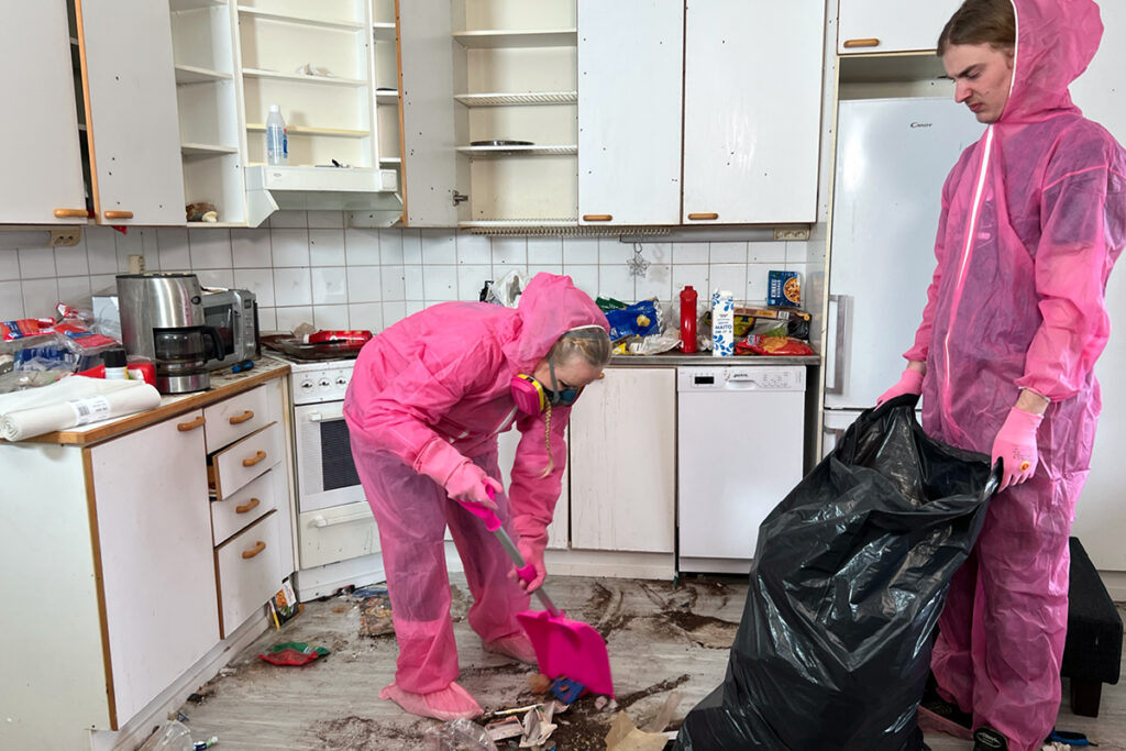 Keittiön uusi alku: Elega ja Auri Kananen yhdessä auttamassa – katso siivousvinkit vuokralaiselle